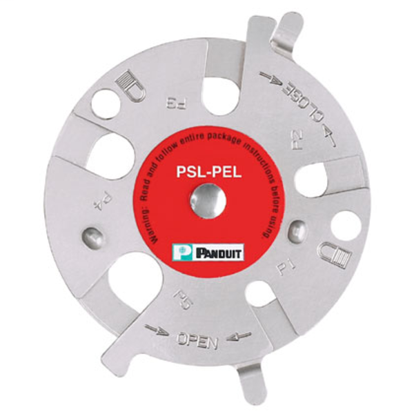 Panduit Pneumatic Lockout, Stainless Steel, Gray PSL-PEL